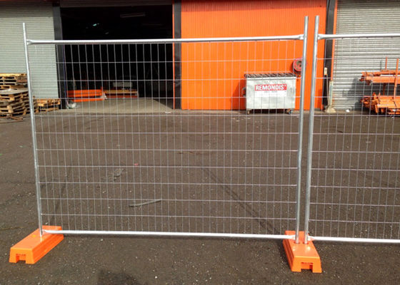 Removable Temporary Fence Panels Hot Dipped Galvanized 42 Microns Australian Standard