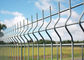 Q235 Q195 Steel RAL6005 Welded Wire Mesh Fence Panels With Triangle Shape